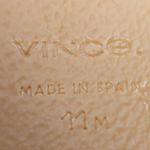 Vince Gaelan Square Toe Espadrille Wedge size 11 Rust color - Picture 6 of 8